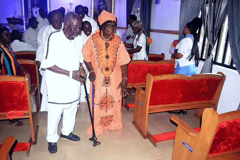 Ajawara Family Celebrates 94th Birthday at Domus Clero