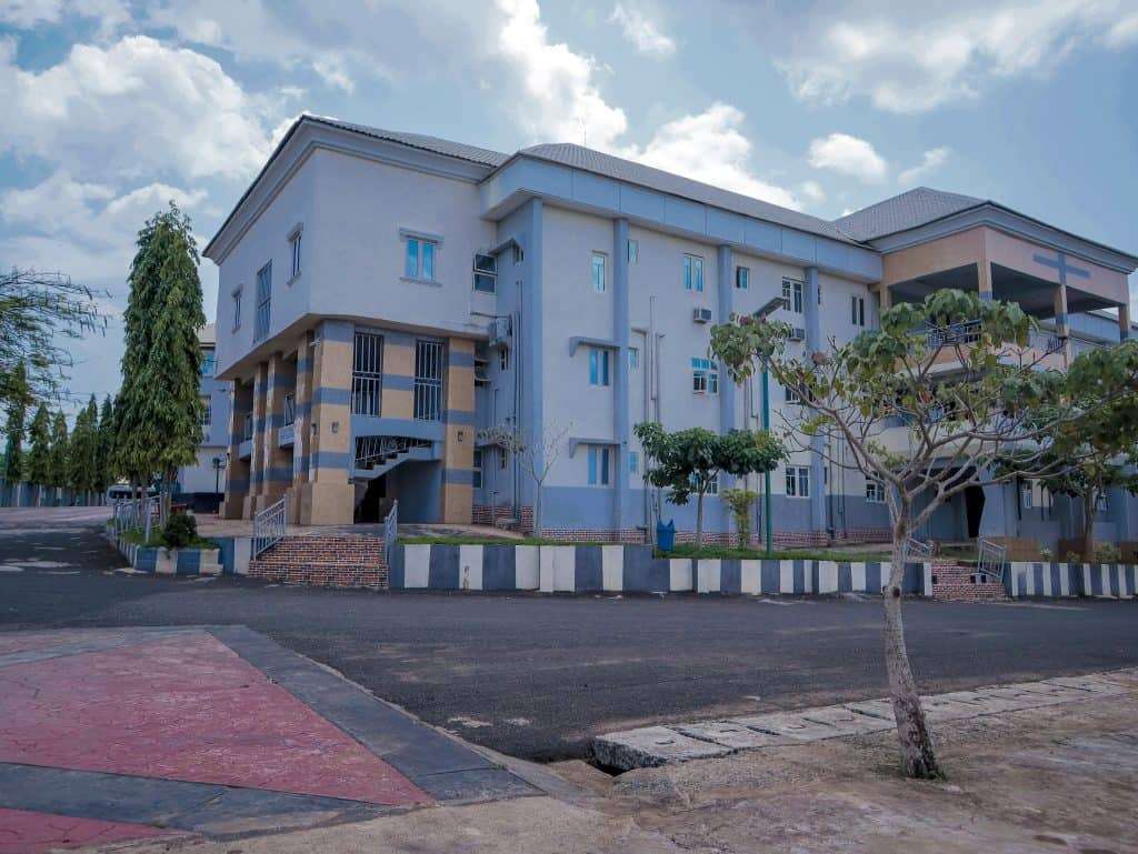 Pastoral Centre - side view of one of the buildings