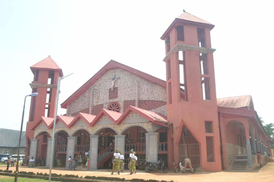 Bishop Ukwuoma Dedicates Church of Immaculate Conception, Umuchima