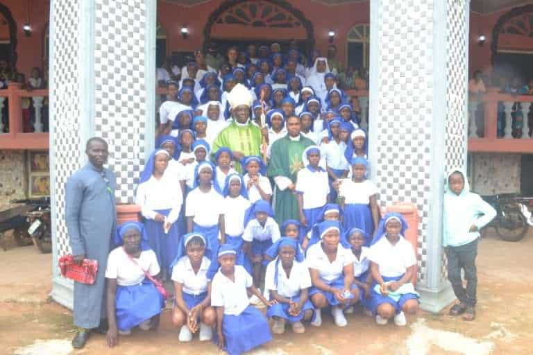 Church of the Immaculate Conception, Umuchima Rejoices as Bishop Ukwuoma Pays Pastoral Visit
